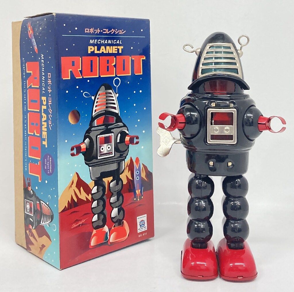 HAHATOY ロボットコレクション MECHANICAL PLANET ROBOT/本体黒目赤