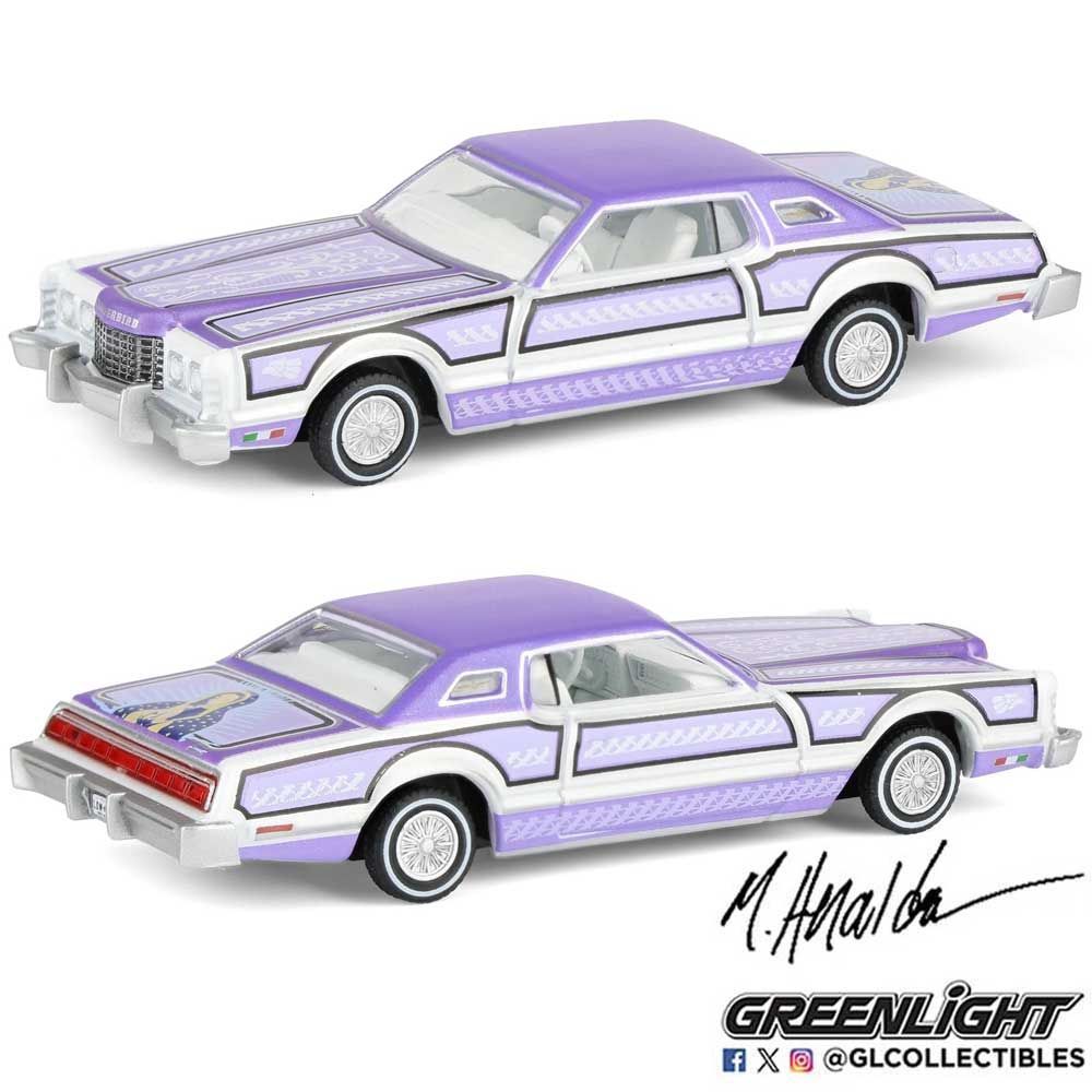 グリーンライト フォード サンダーバード ローライダー ミニカー 新品