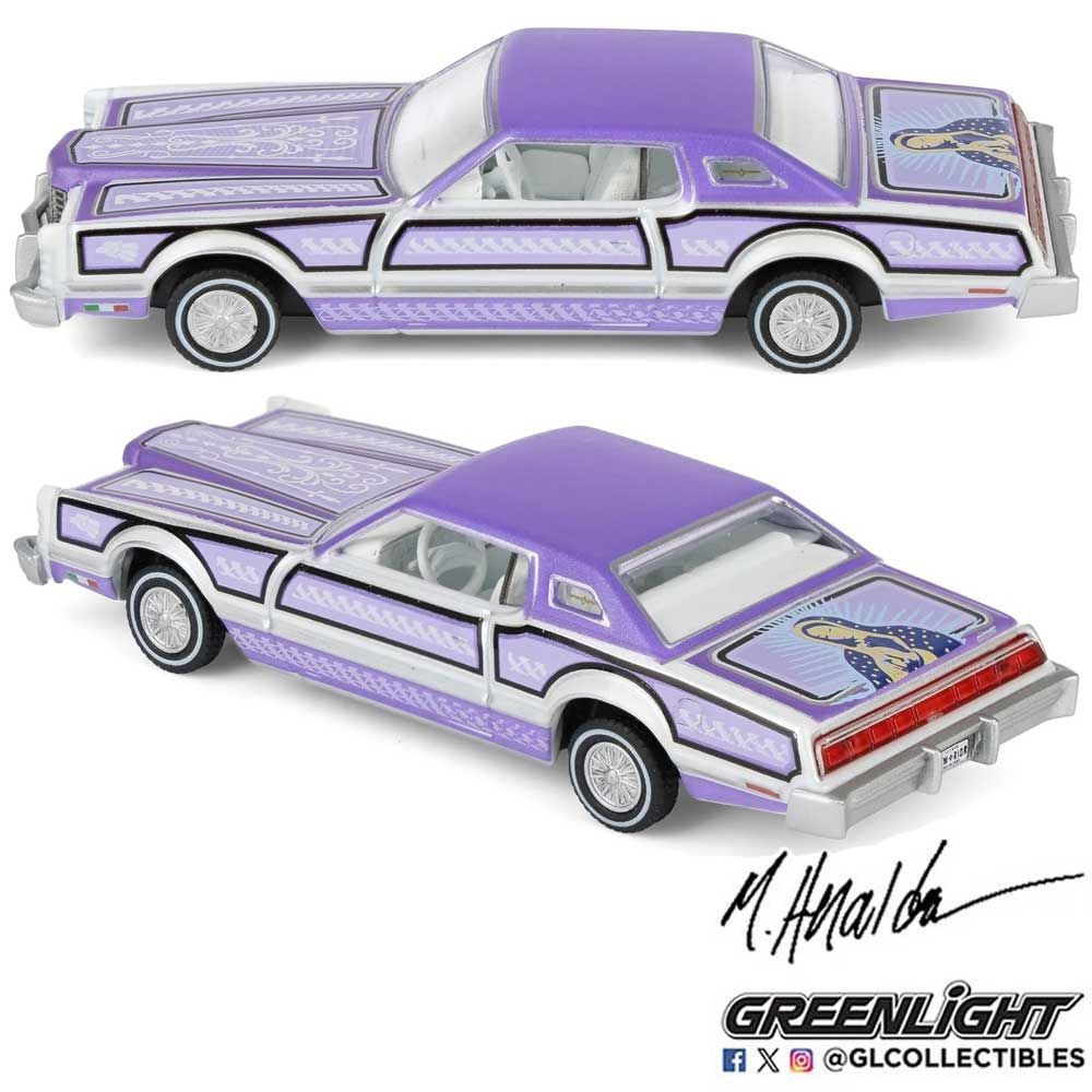 グリーンライト フォード サンダーバード ローライダー ミニカー 新品