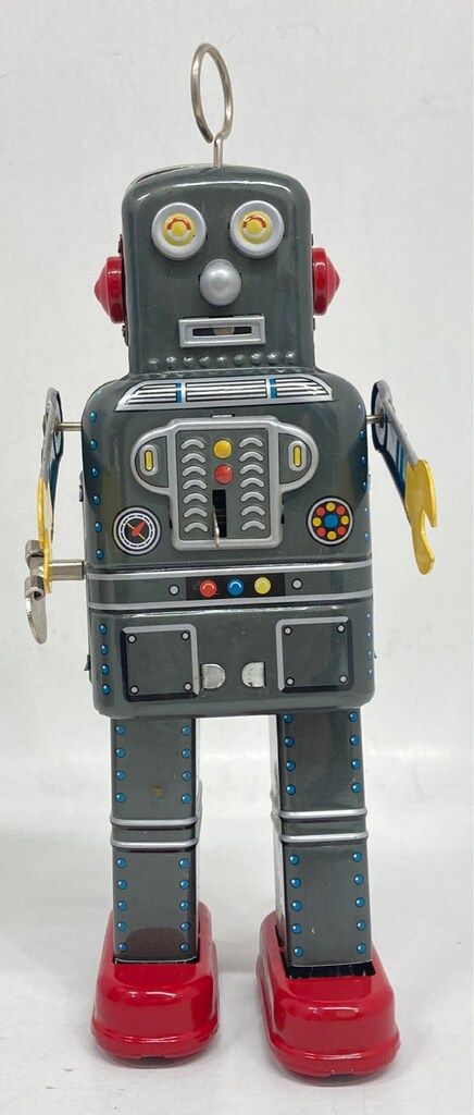 HAHA TOYS ゼンマイブリキ メカニカルウォーキング スペースマン