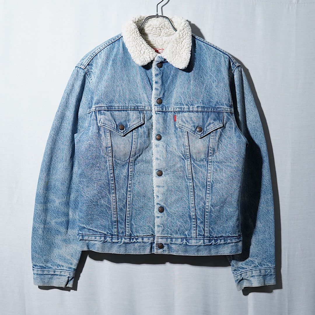 リーバイス Levi's シェルパ デニム ボアジャケット L (表記:40) 90s