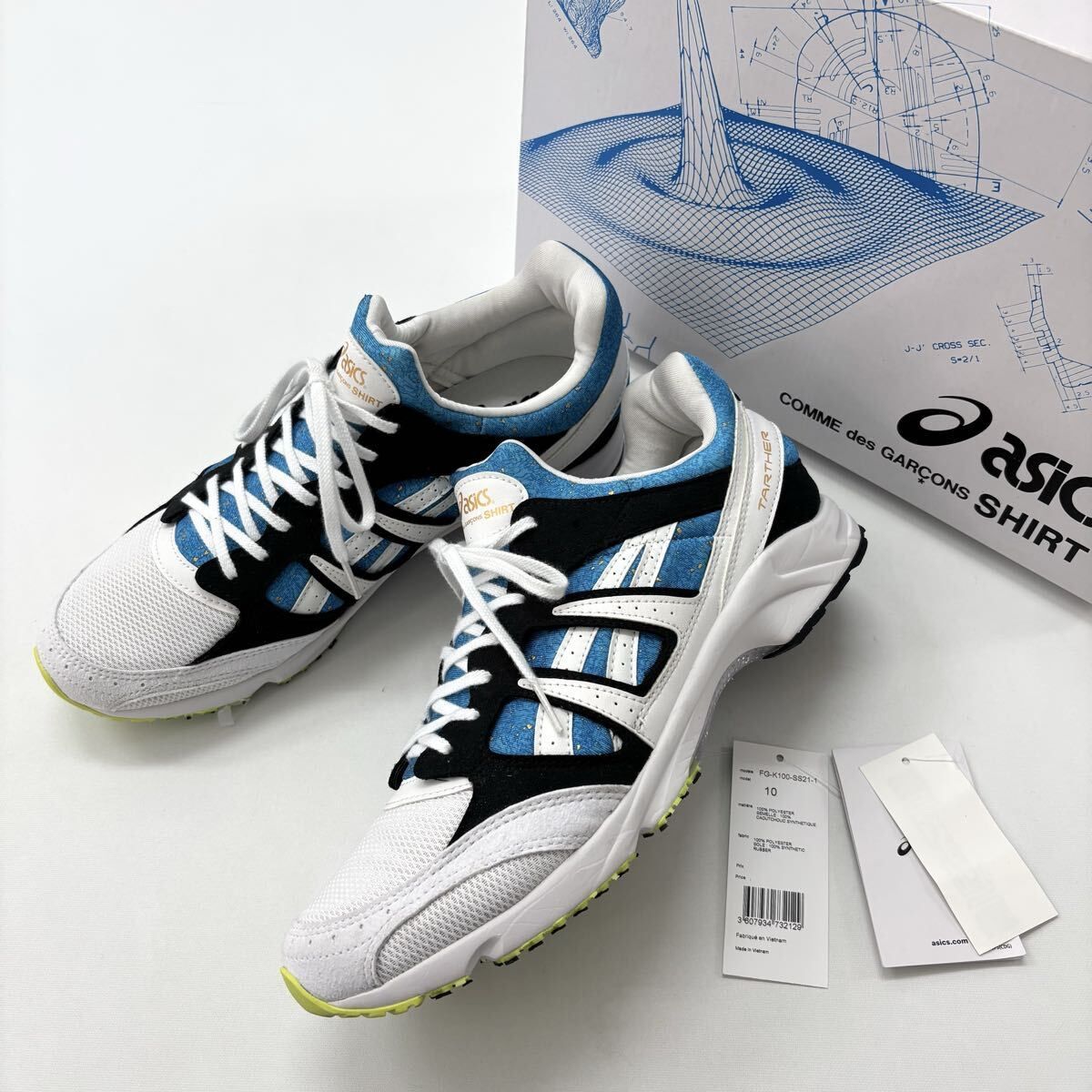 良品 COMME des GARCONS SHIRT コム デ ギャルソン シャツ x asics 