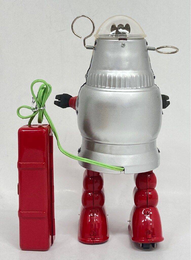HAHATOY Robbyシリーズ ピストンアクションロボット/銀赤 販売 TR2051