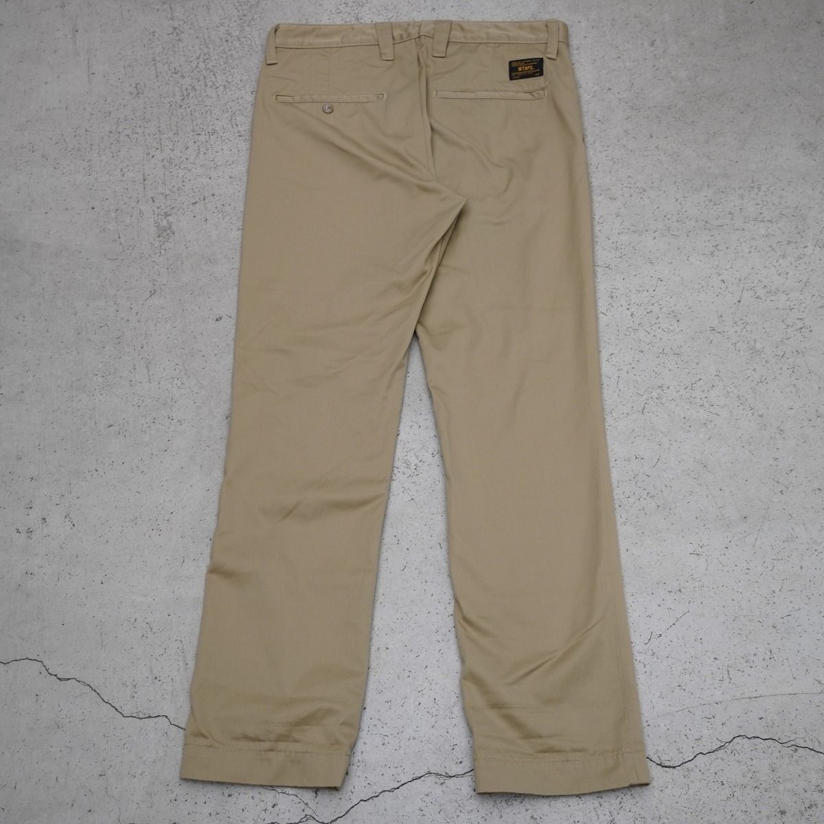 WTAPS ダブルタップス KHAKI TIGHT/TROUSERS COPO TWILL チノ ワーク