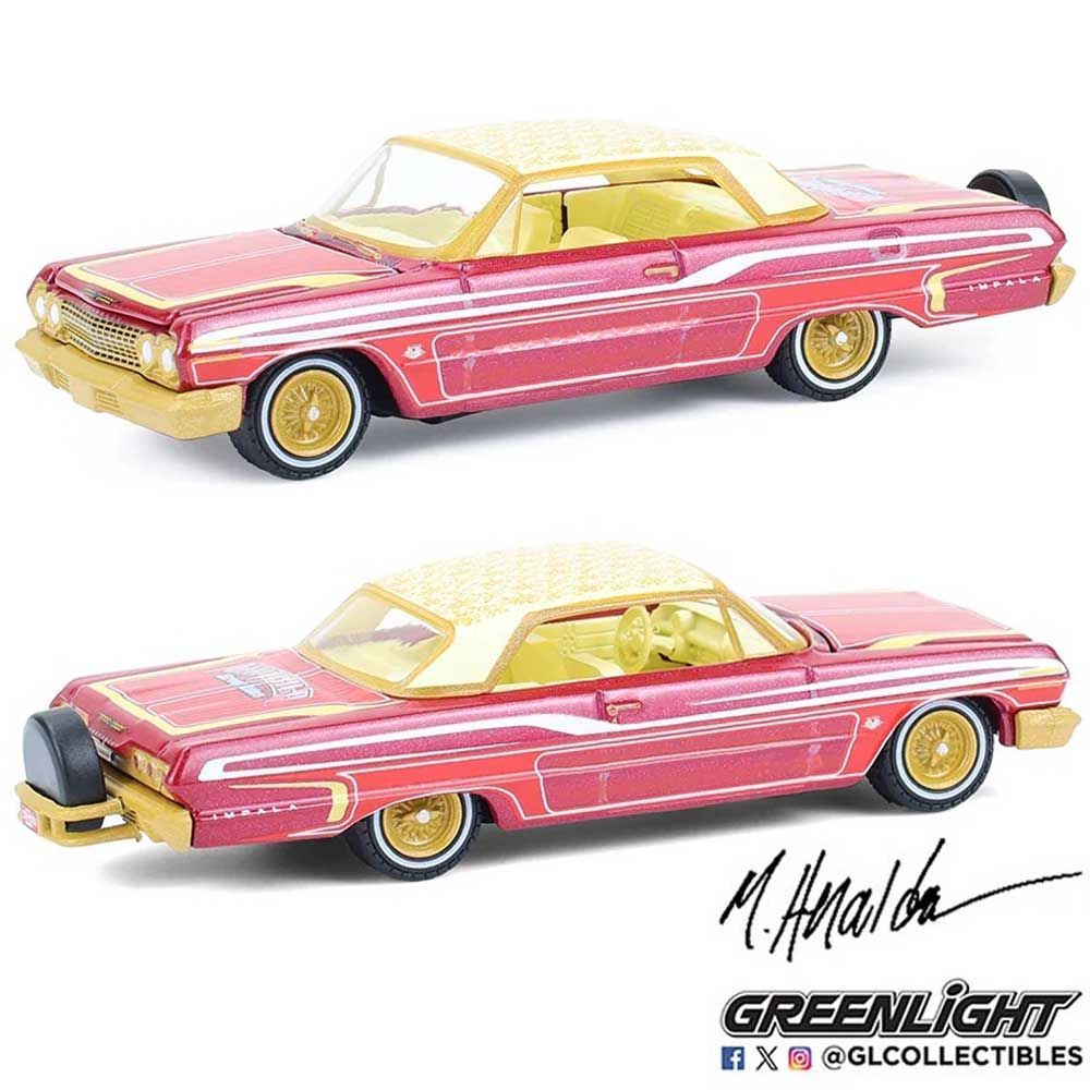 グリーンライト シボレー インパラ ローライダー ミニカー 新品未開封