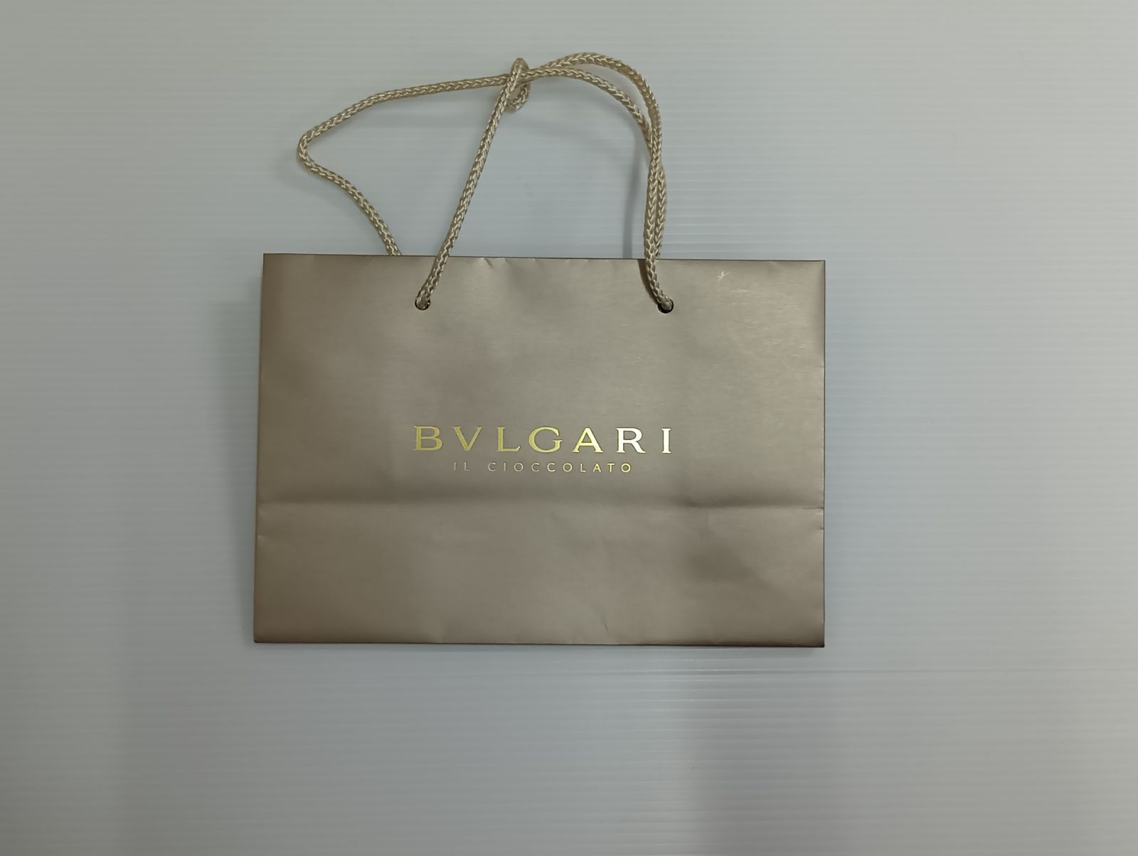 BVLGARI ブルガリ ショッパー 紙袋 10枚セット ゴールド・黒
