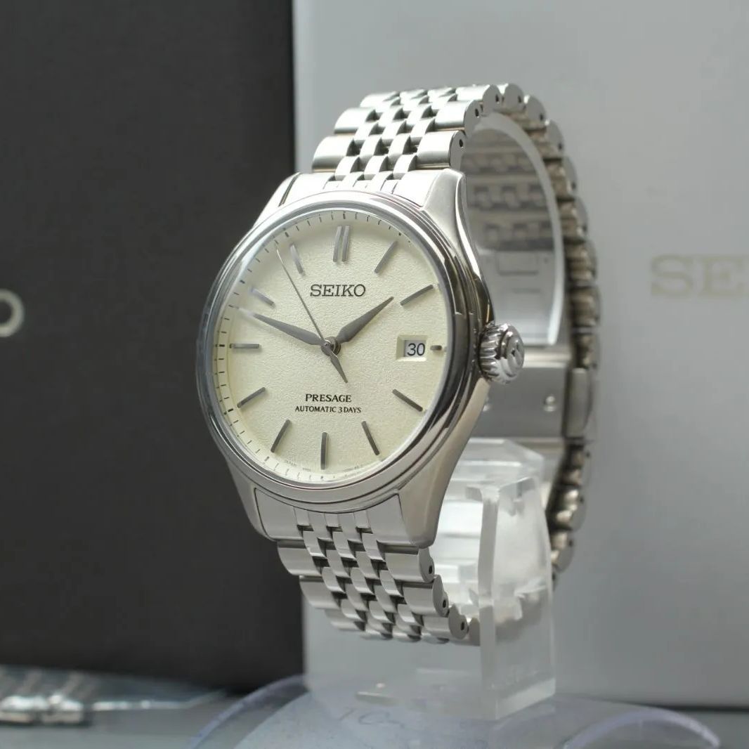 セイコー プレザージュ SARX 121 SS AT 6 R 55-00 H 0 裏スケルトン