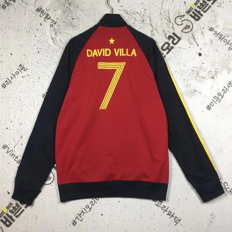 adidas スペイン 荼毘 ビジャ トラックジャージ ジャージ レッド 100