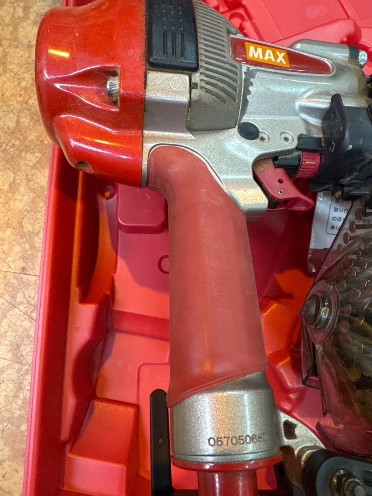  品 MAX マックス HN-90 N 1 高圧 スーパーネイラ コイルネイラ 釘打機 90 mm その他 電動工具 エア工具