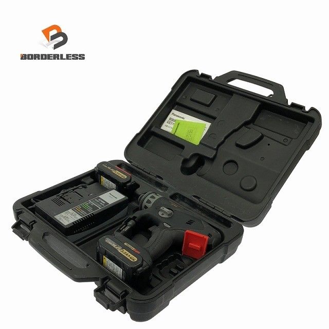 品 Panasonic パナソニック 14 4 V 充電マルチハンマードリル EZ 7840 バッテリ 3 Ah 充電器 ケース付 コードレス 穴あけ118614