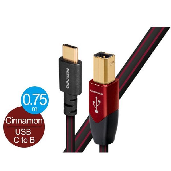 AudioQuest オーディオクエスト 0 75 m Type B to C オーディオグレードUSBケーブル