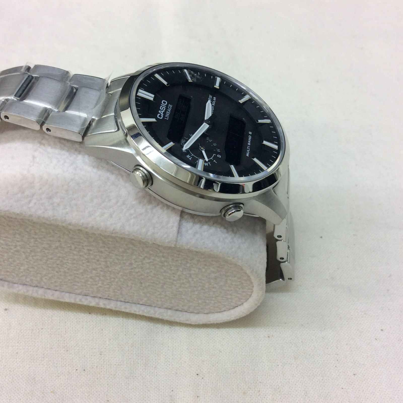 ☆新品・未使用☆【B】CASIO カシオ LINEAGE リニエージ ソーラー電波