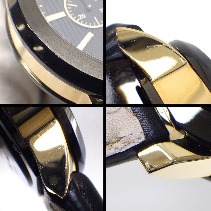 グッチ GUCCI 腕時計 Gクロノ 101.2 ブラック文字盤 クロノグラフ