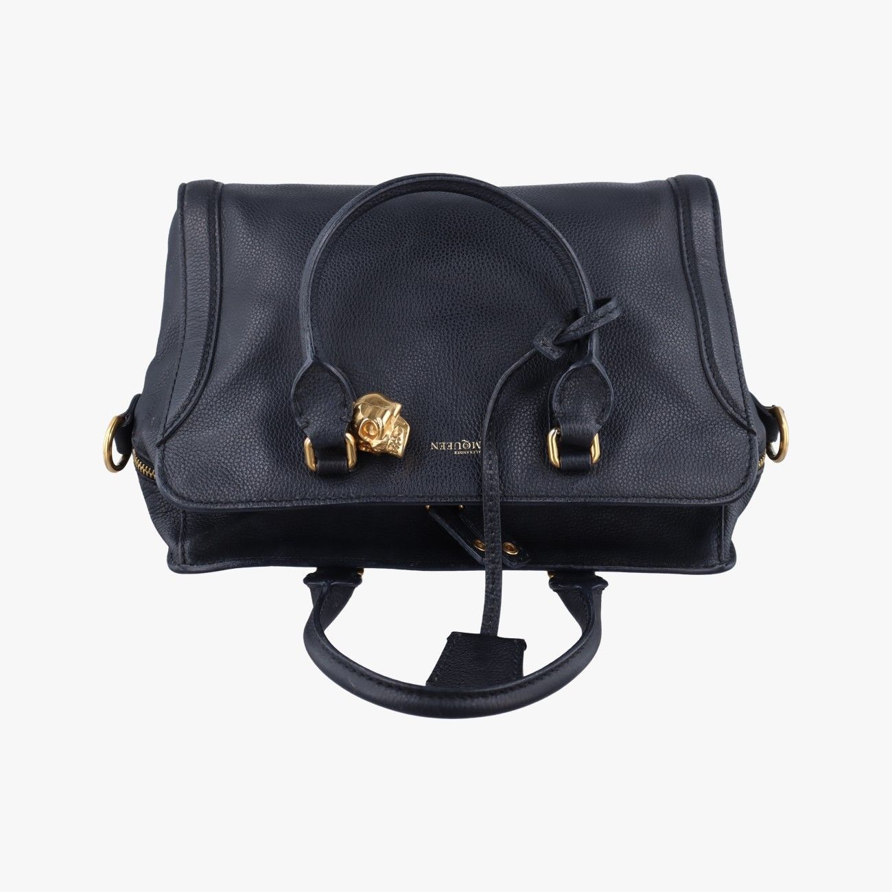 アレキサンダーマックイーンAlexander McQueenスカルトップ ブラック