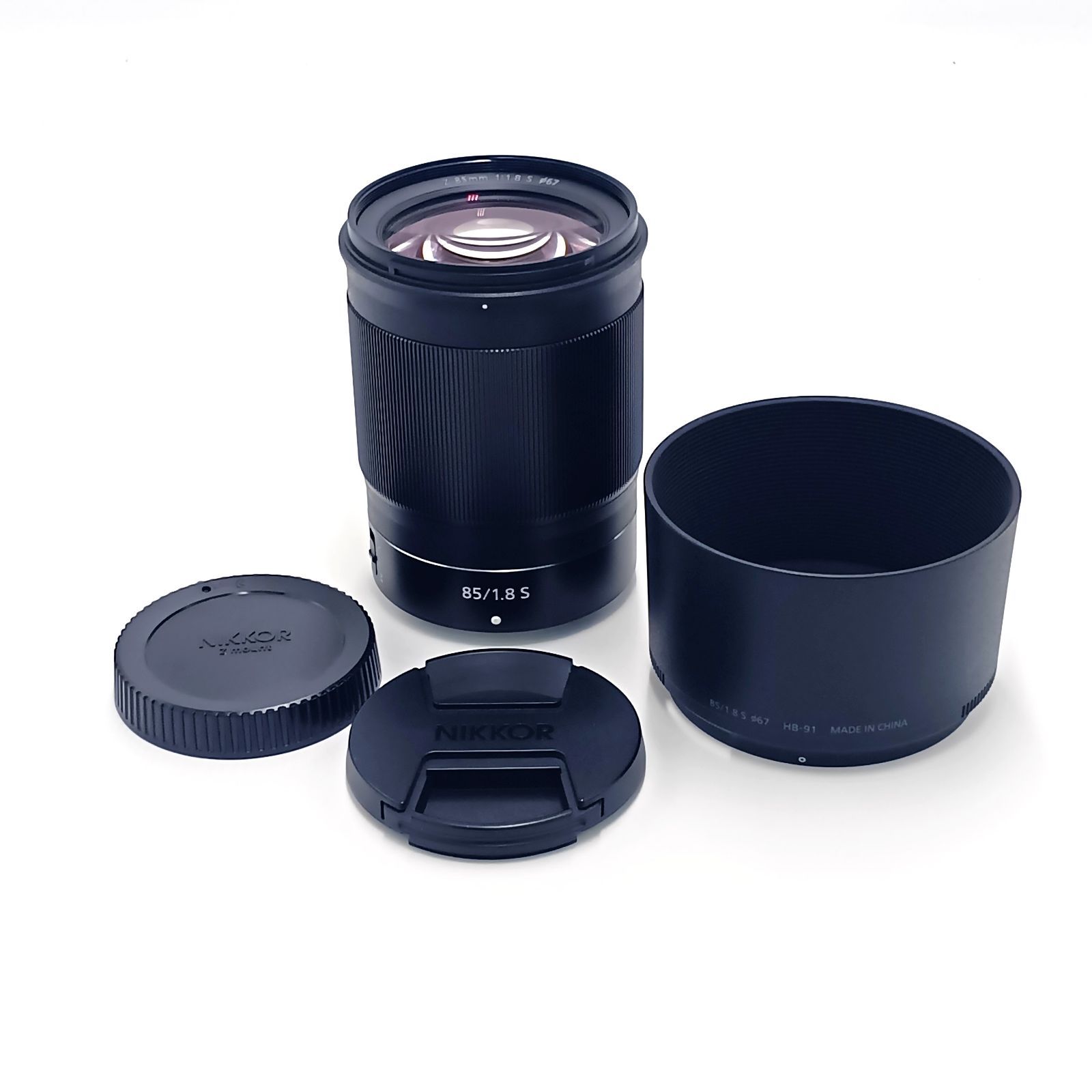 NIKKOR Z 85mm f/1.8 S レンズ　美品　メルカリ便送料込み 中古| Nikon NIKKOR Z 85mm f/1.8 S | Serial#:20033548 中望遠レンズ