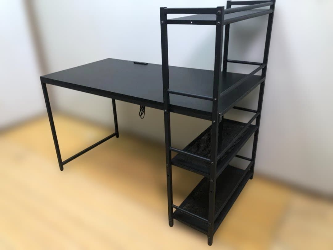 送料無料 YAMAZEN 山善 最新 ヤマゼン ラック付きデスク MRPE-1260