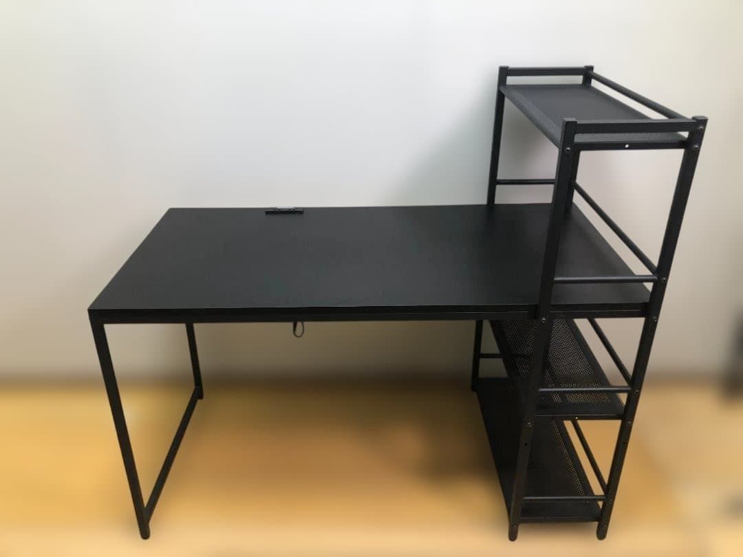 送料無料 YAMAZEN 山善 最新 ヤマゼン ラック付きデスク MRPE-1260