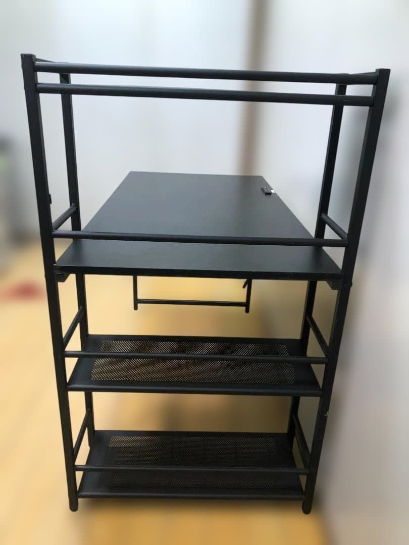 送料無料 YAMAZEN 山善 最新 ヤマゼン ラック付きデスク MRPE-1260