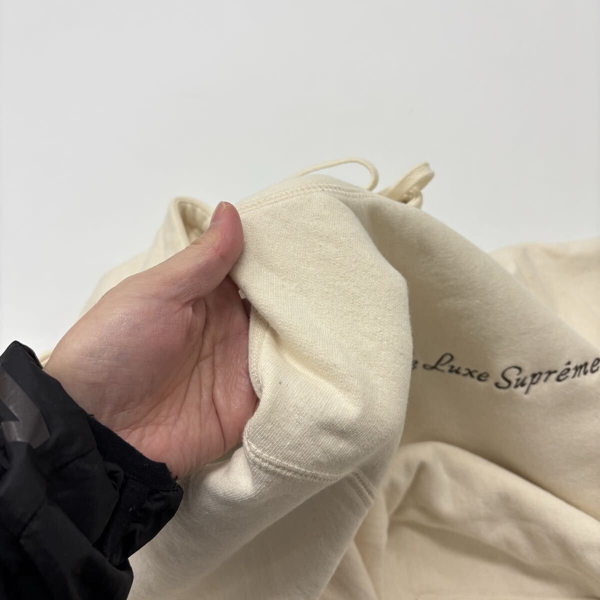 19ss 2019 Supreme シュプリーム LE LUXE HOODED SWEATSHIRT