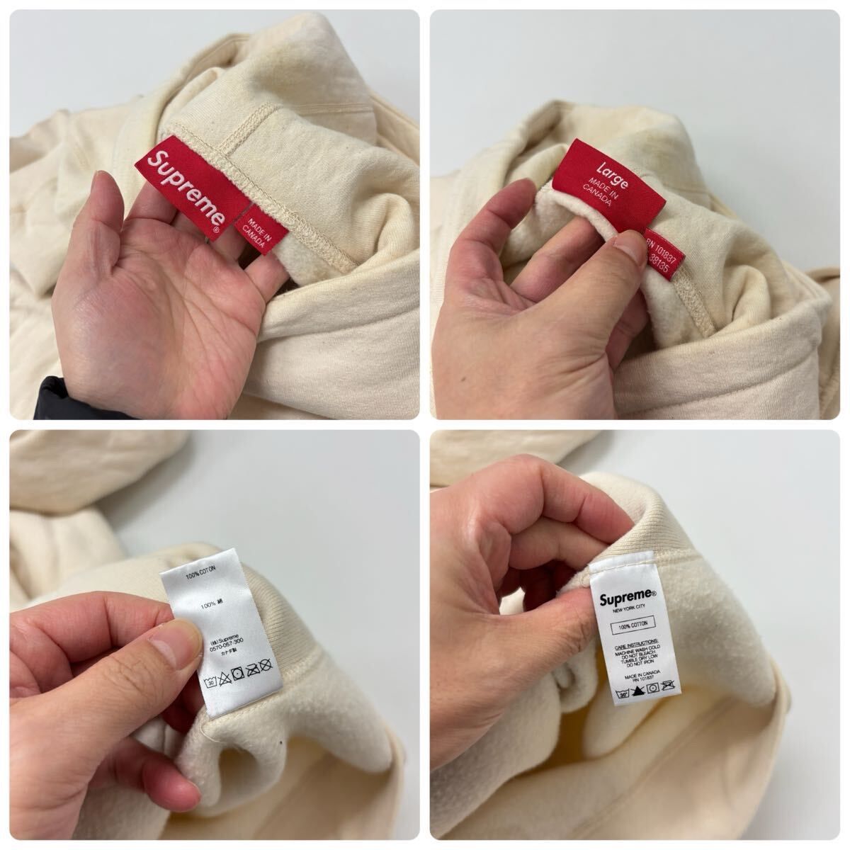 19ss 2019 Supreme シュプリーム LE LUXE HOODED SWEATSHIRT 