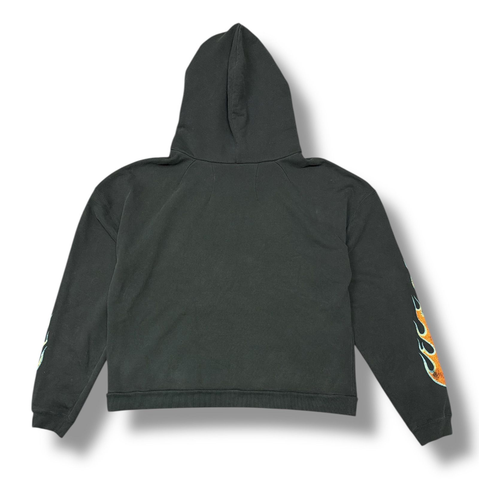 参考上代45100円 JUN/NAKAYAMA FLAME HOODIE フレイムフーディー 