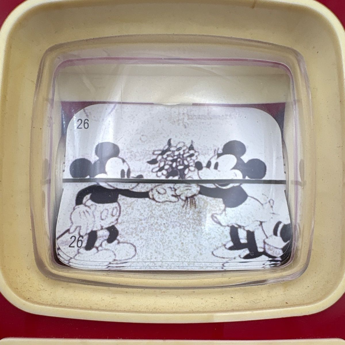 Disney Disney ミッキー テレビシアター オルゴール ヴィンテージ