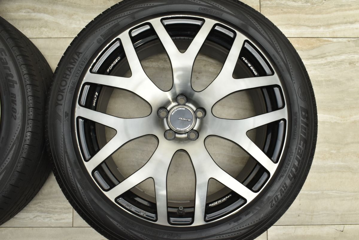 カスタム用に】RAYS WALTZ FORGED S7 19in 8J +48 PCD100 ヨコハマ