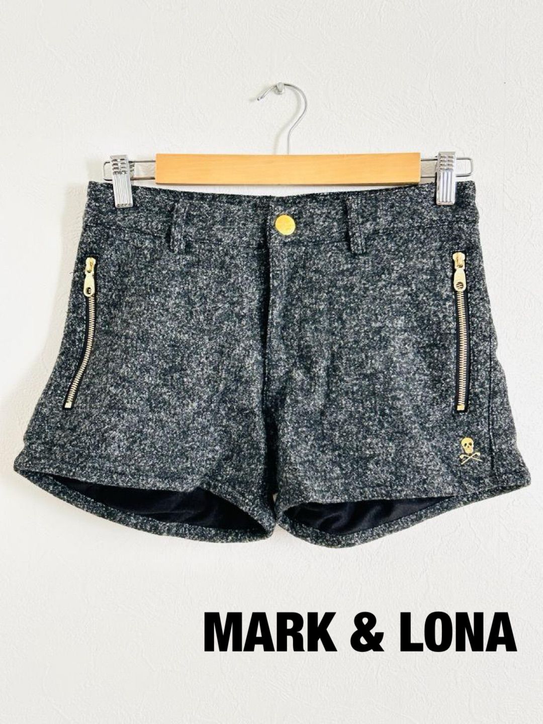 MARK & LONA マークアンドロナ ゴルフウェア パンツ Mサイズ グレー系