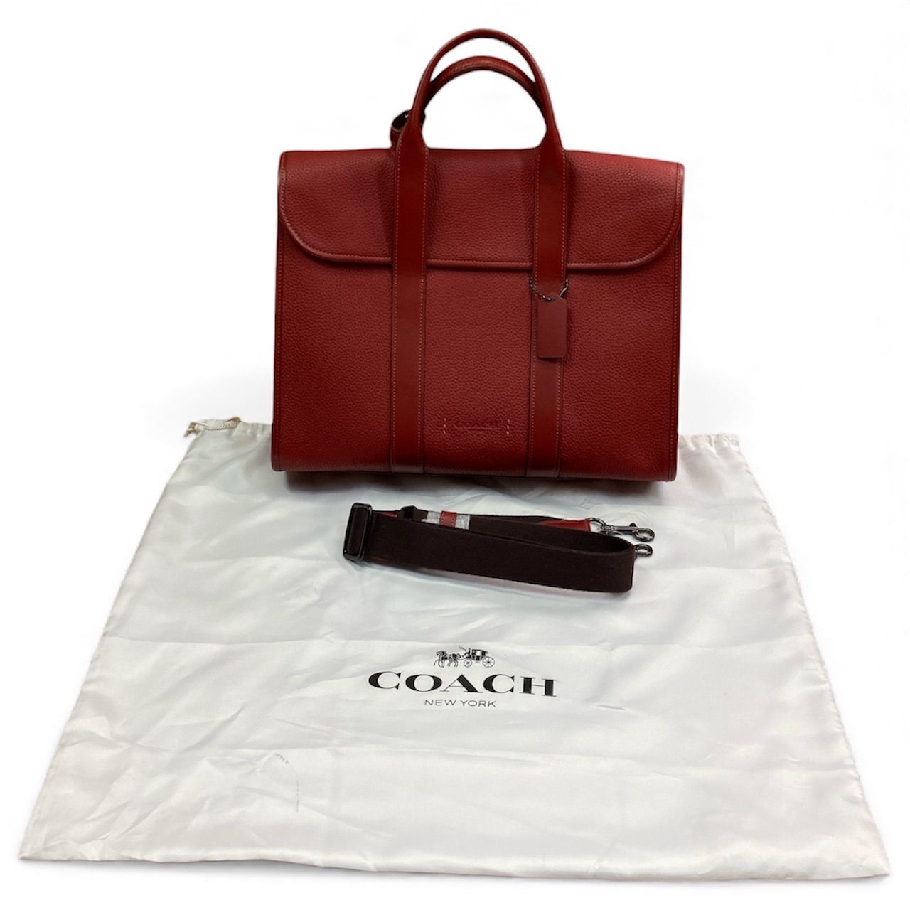 未使用 COACH コーチ ゴッサム ポートフォリオ C5318 レザー 2WAY