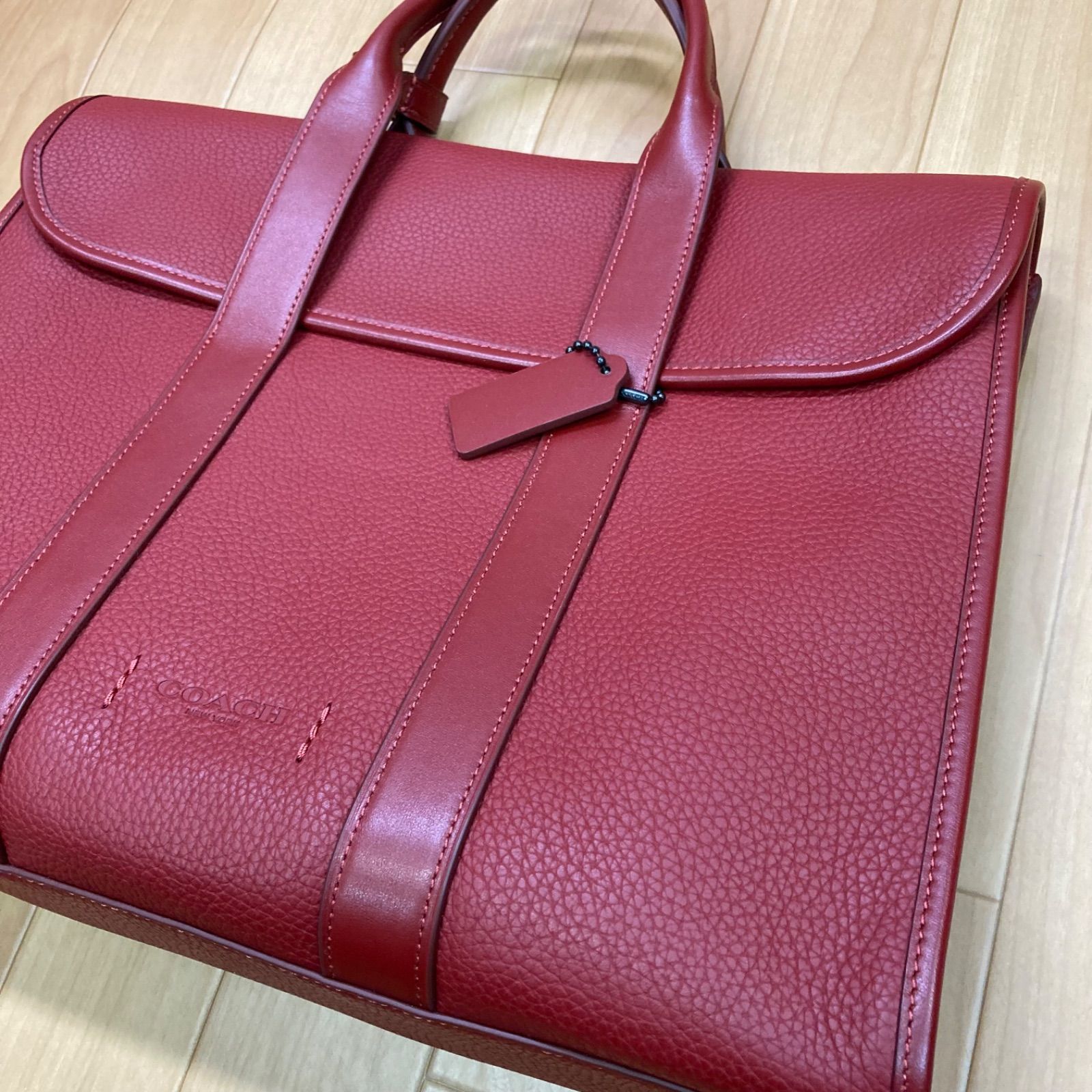 未使用 COACH コーチ ゴッサム ポートフォリオ C5318 レザー 2WAY