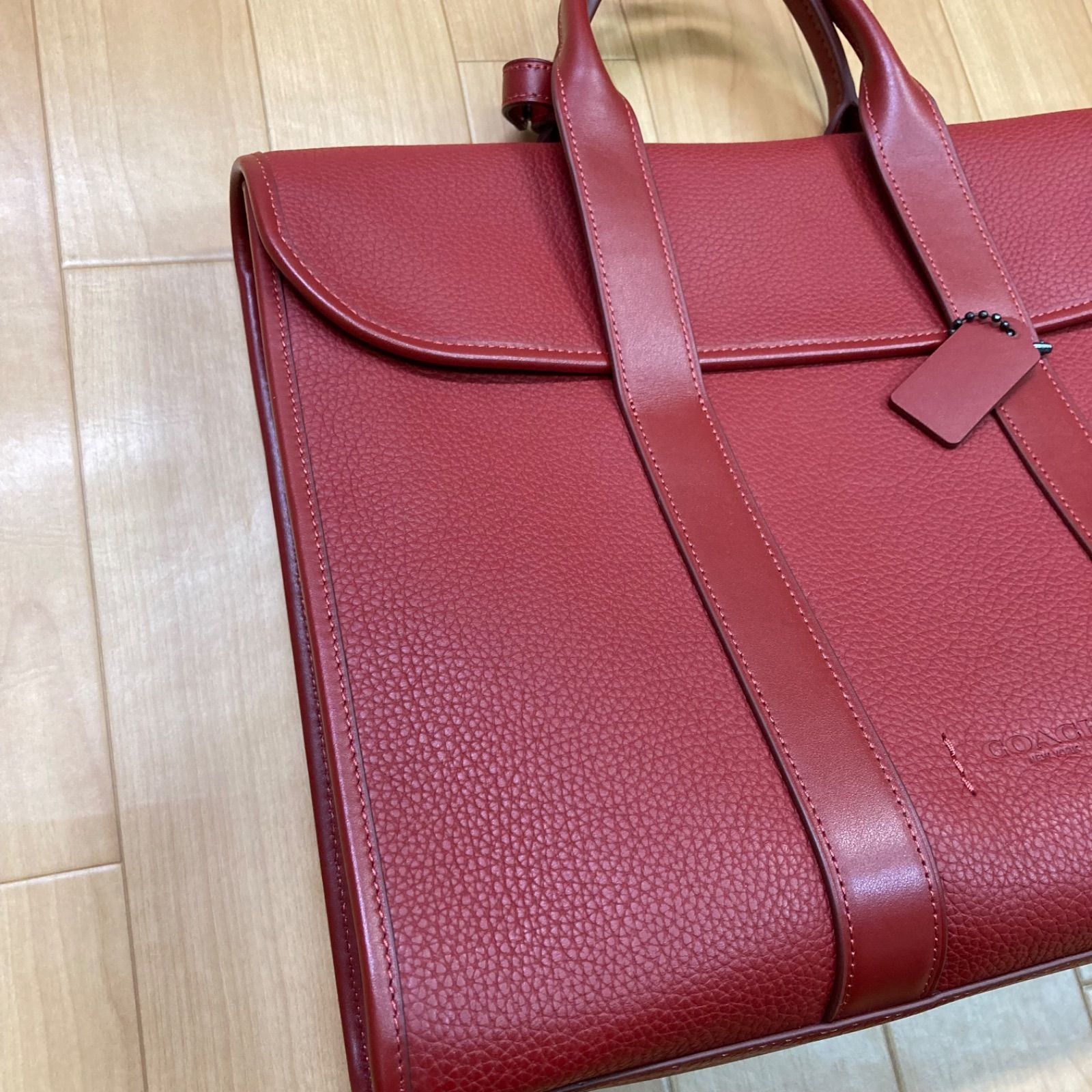 未使用 COACH コーチ ゴッサム ポートフォリオ C5318 レザー 2WAY