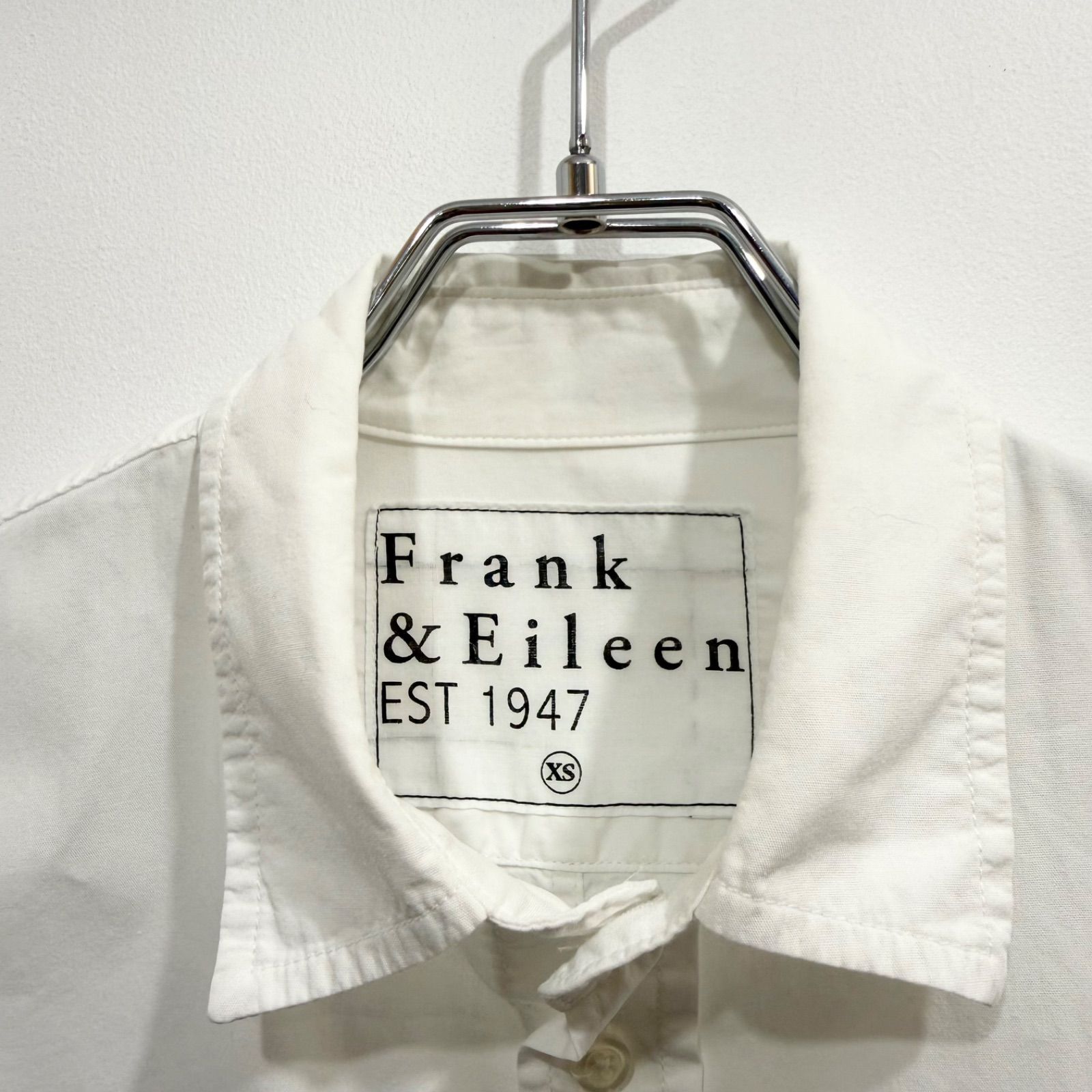 フランクアンドアイリーン シャツ PAUL WIP ポール コットン 羽織り XS