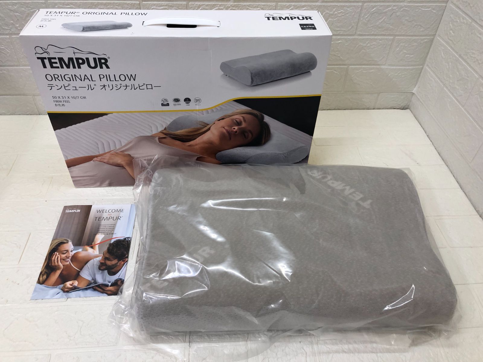 TEMPUR テンピュール オリジナルネックピロー グレー Mサイズ - メルカリ