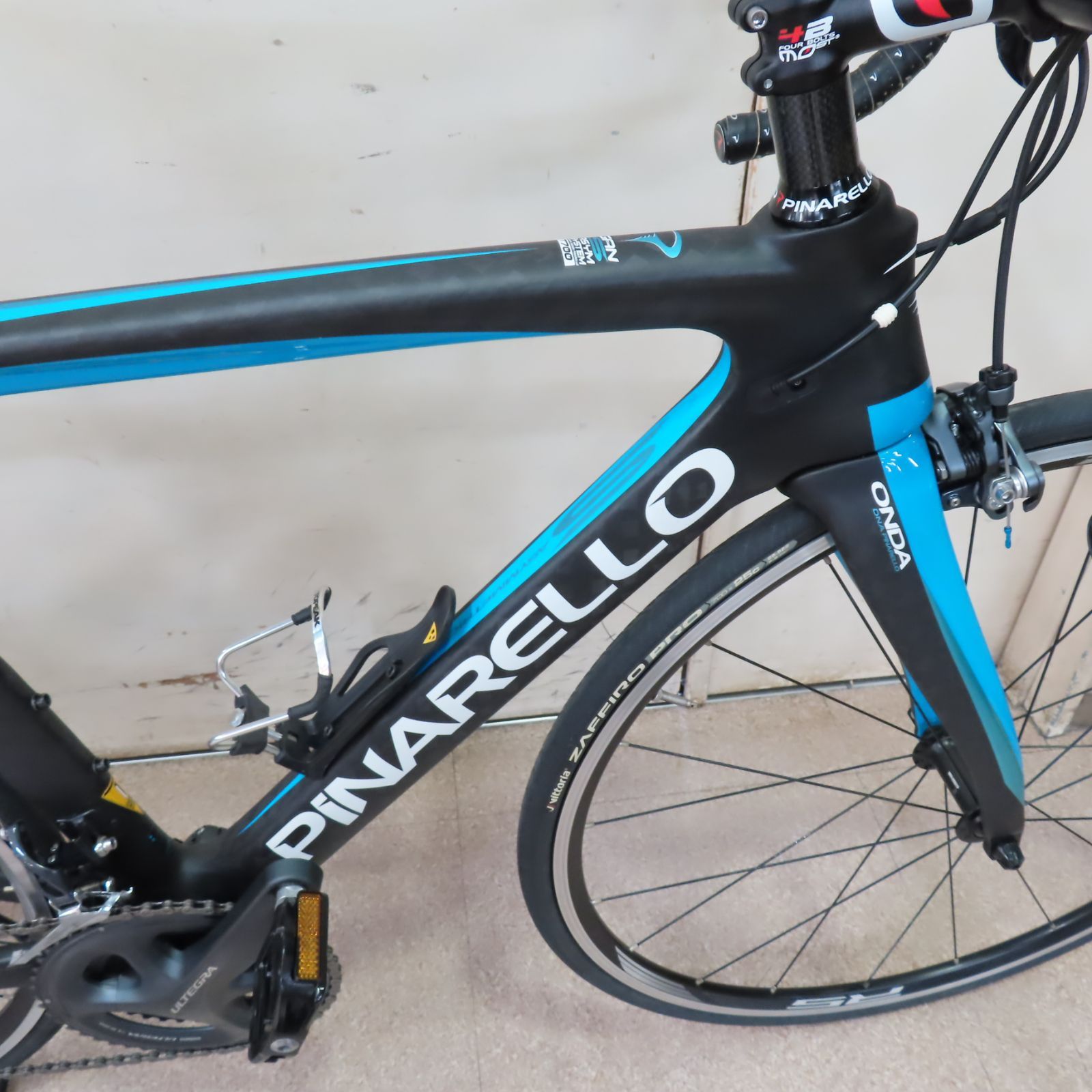 美品 ピナレロ PINARELLO GAN S アルテグラ 2016 ブルー ブラック
