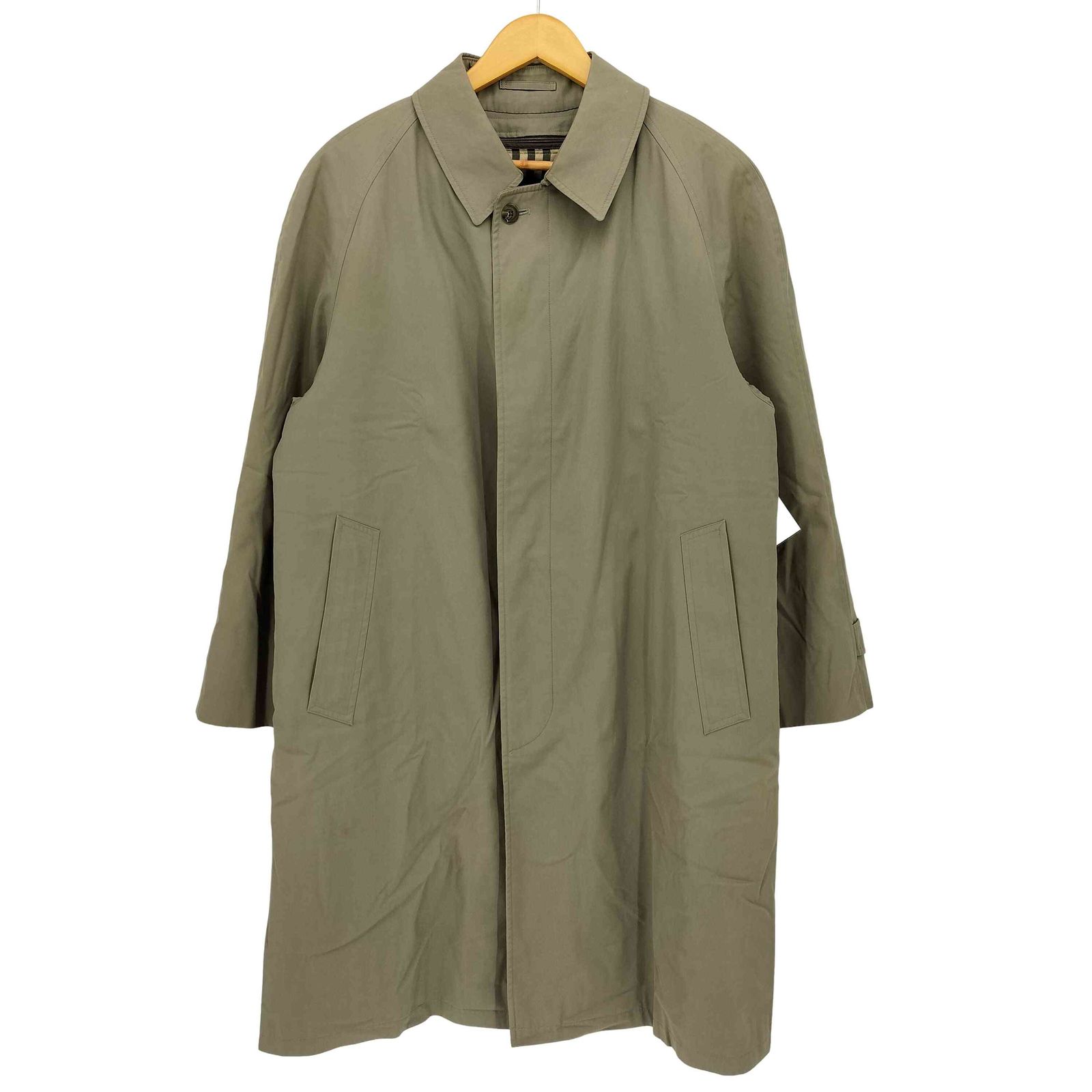BURBERRY BURBERRY LONDON ステンカラーコート ノバチェック ロング丈