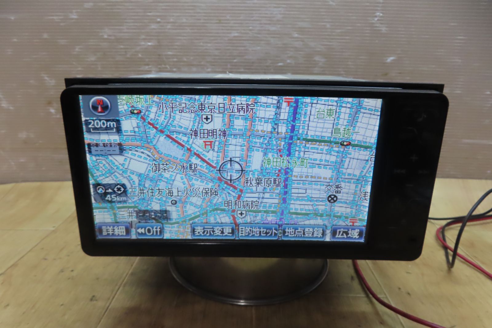 動作保証付☆F4785/トヨタ純正 NHZT-W58G HDDナビ 地図2012年 地デジTV