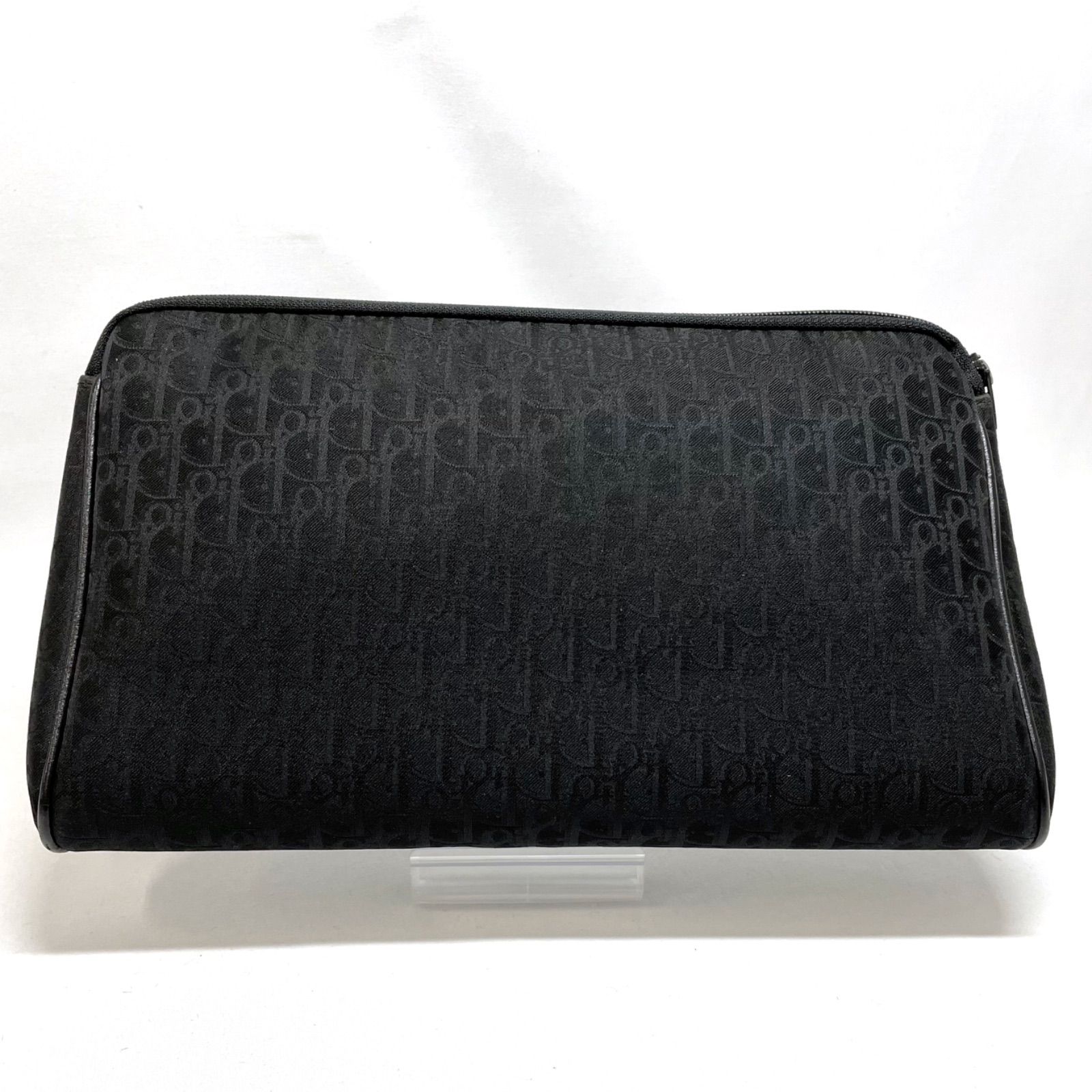 美品】DIOR ディオール クラッチバッグ トロッター ブラック 