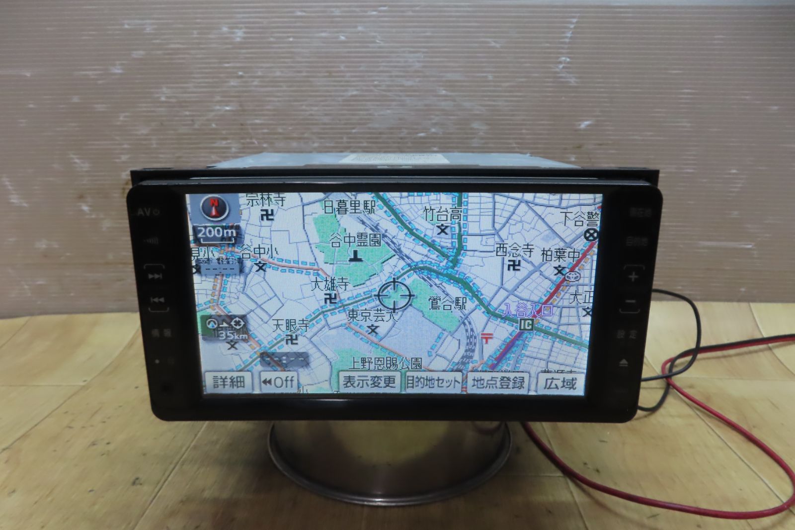 動作保証付☆F4786/トヨタ純正 NHDT-W58 HDDナビ 地図2008年 地デジTV