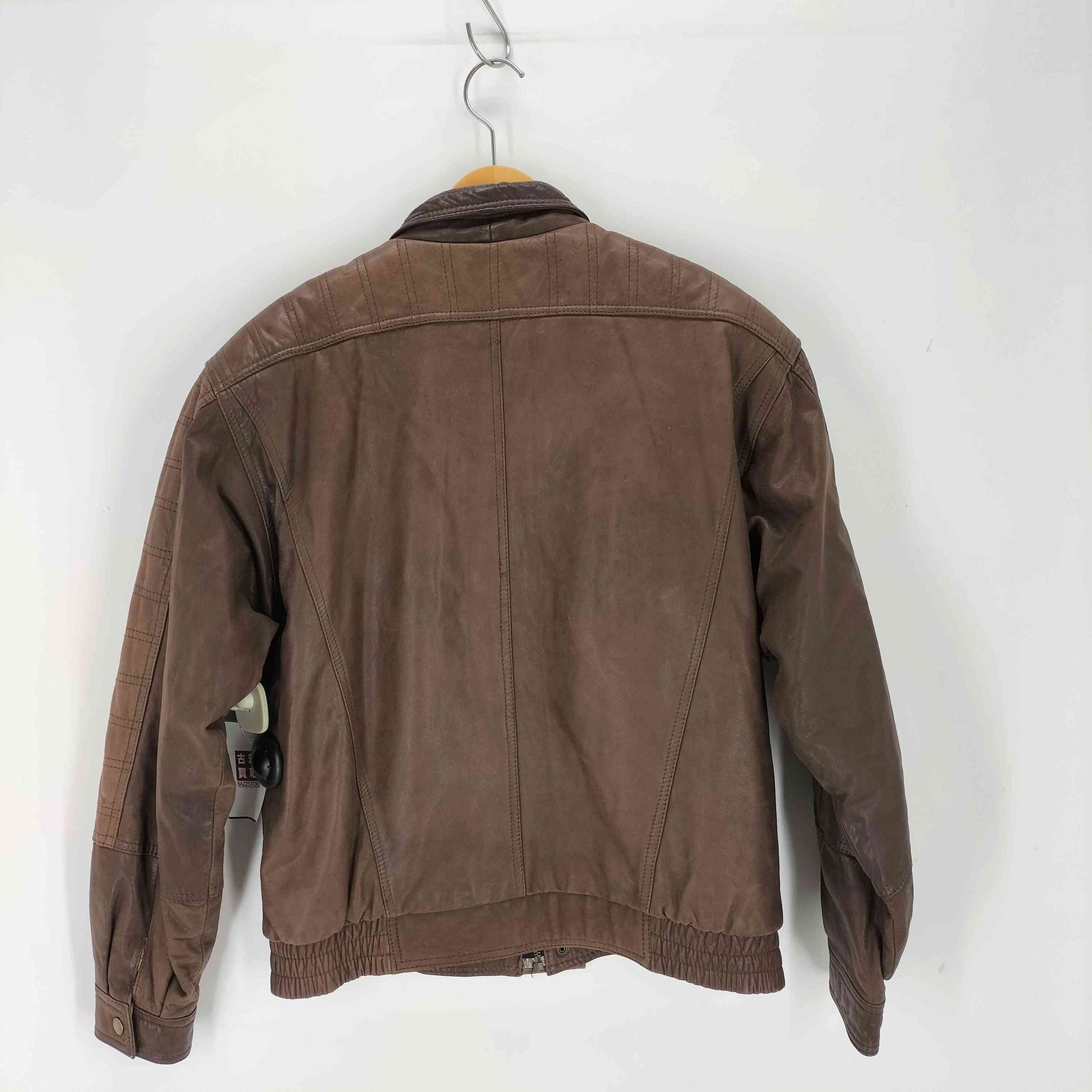 ベラペレ VERA PELLE NAPPA LEATHER デザインレザージャケット メンズ