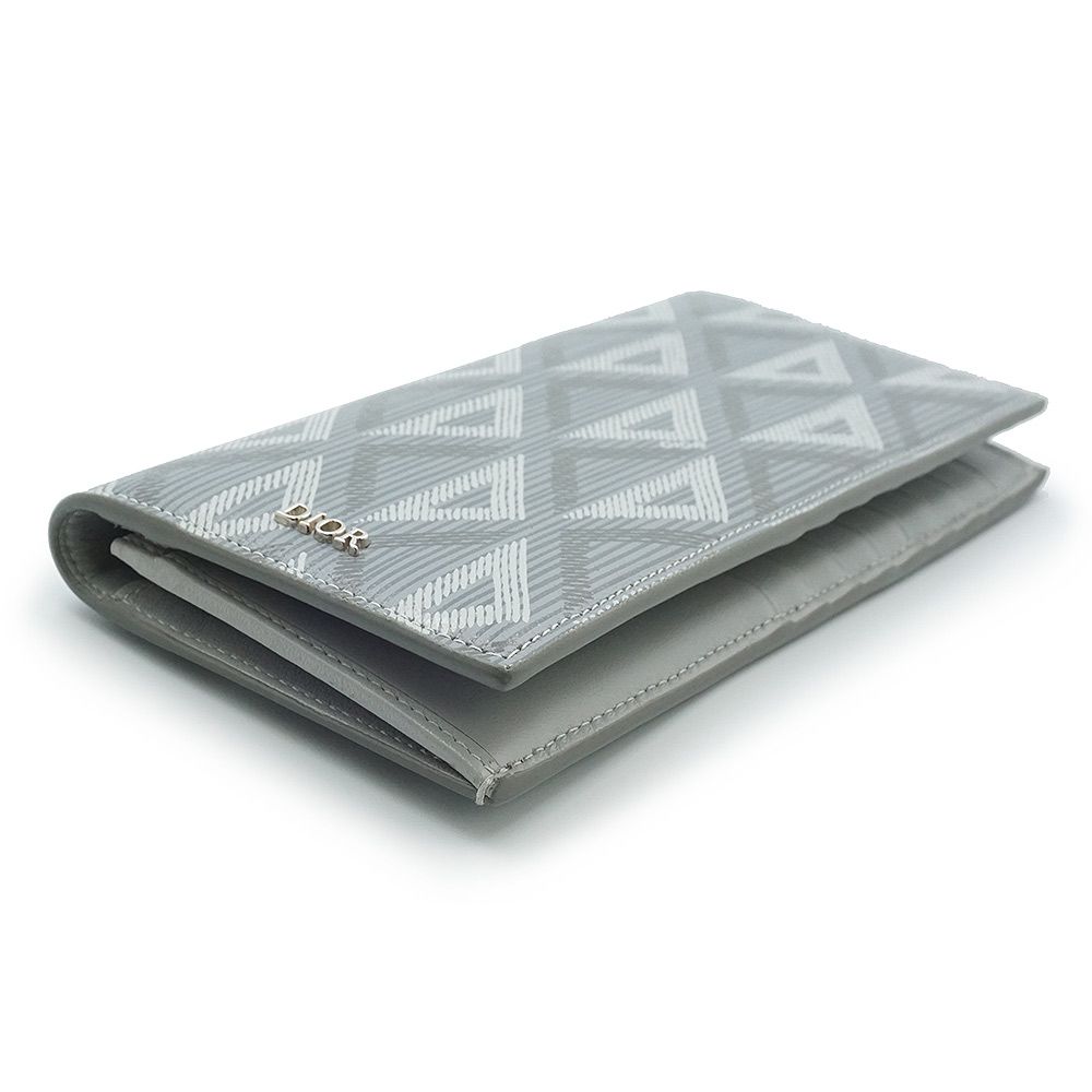 ★クリスチャンディオール★ 二つ折り財布 ダイヤモンド CD グレー 楽天市場】DIOR ディオール ダイヤモンド コンパクトウォレット CD