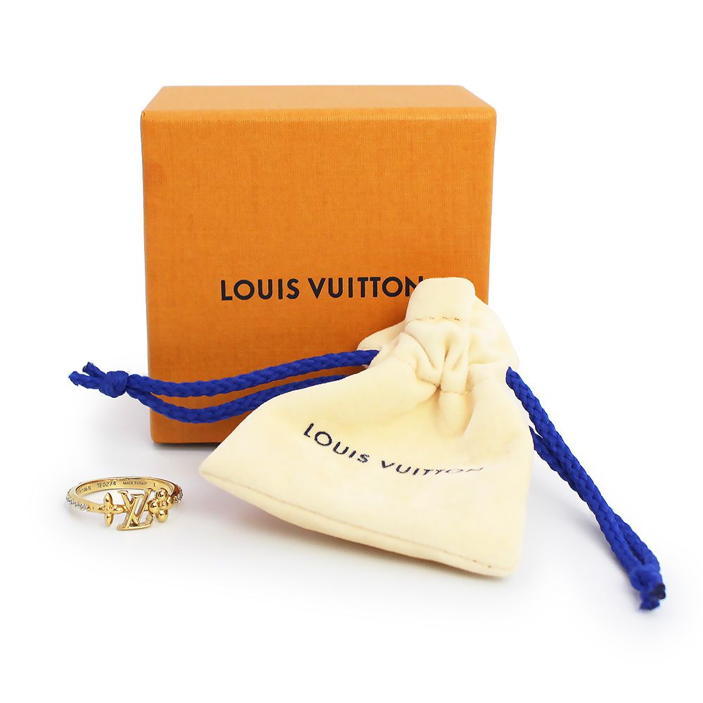 【新品未使用未開封 箱付き】LouisVuitton リング・LV アイコニック 正規品・箱付き】ルイヴィトン リング LV アイコニック