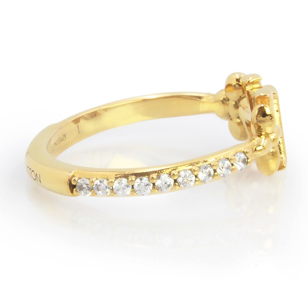 【新品未使用未開封 箱付き】LouisVuitton リング・LV アイコニック 正規品・箱付き】ルイヴィトン リング LV アイコニック