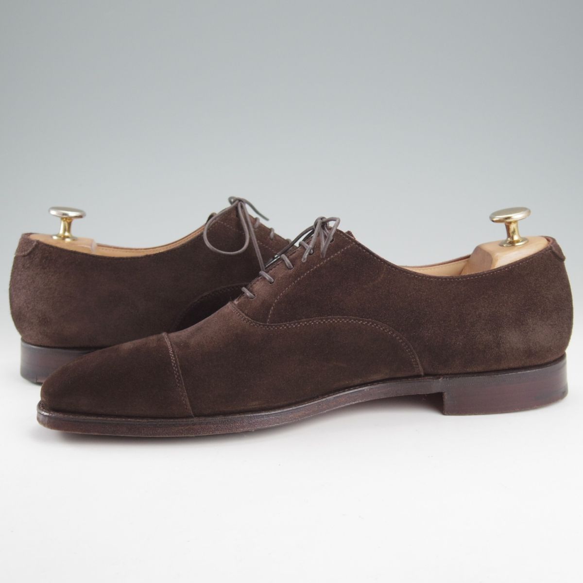 極美品☆クロケット&ジョーンズ 6.5E【現行定価10万円以上☆HALLAM/348