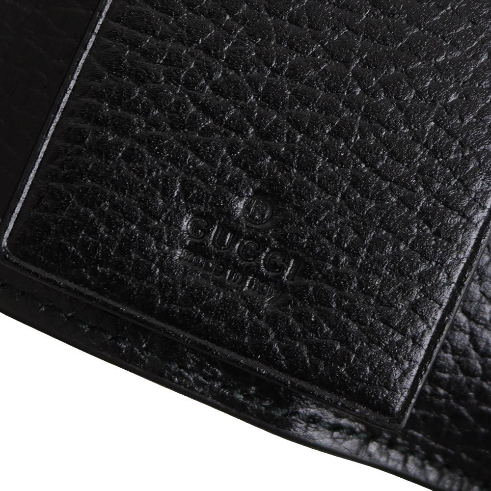 グッチ GGマーモント ダブルG バイカラー 6連 キーケース GGスプリーム