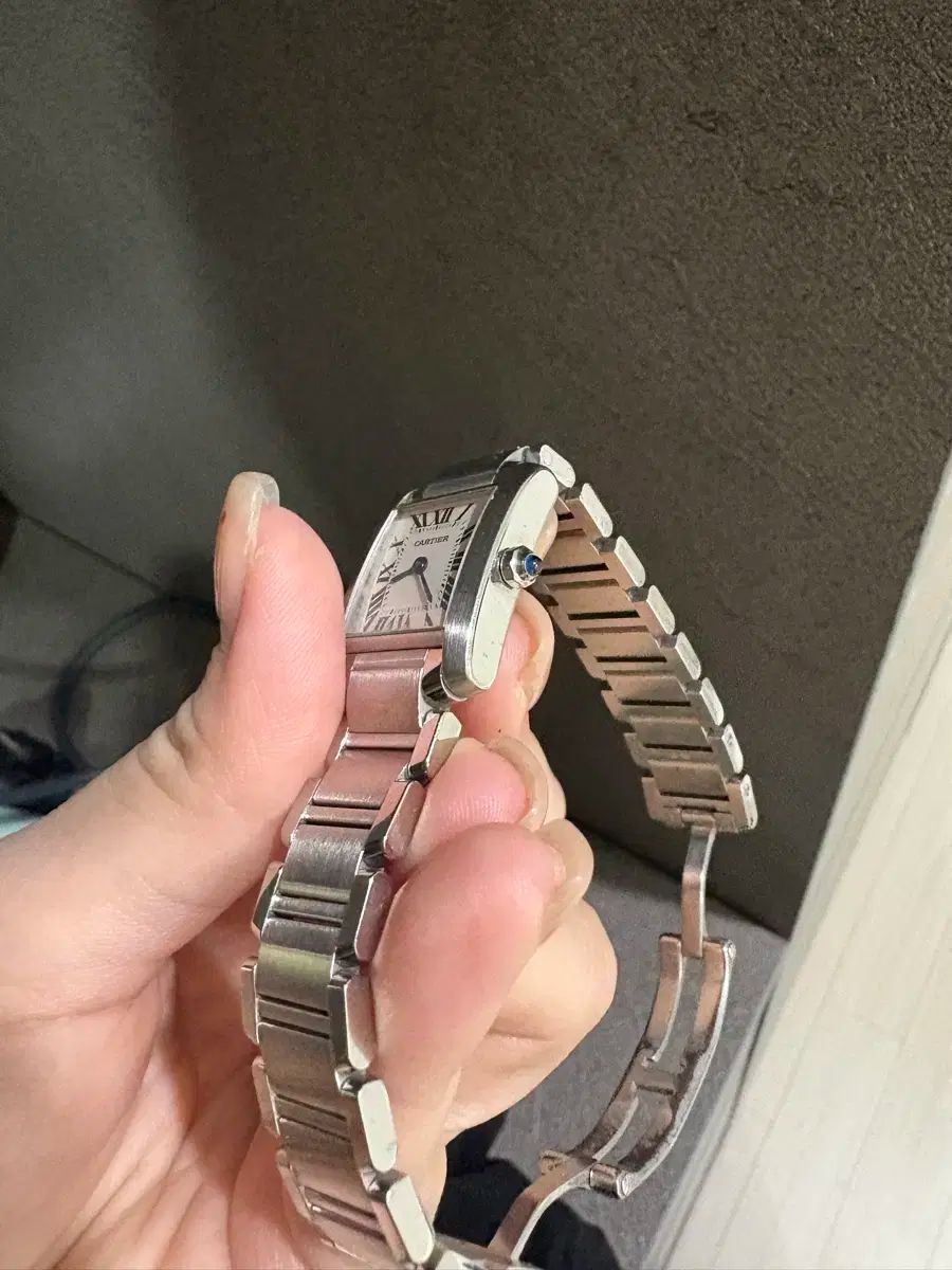  カルティエ フランセーズ スモール クォーツ 腕時計(クォーツ) 腕時計(アナログ)