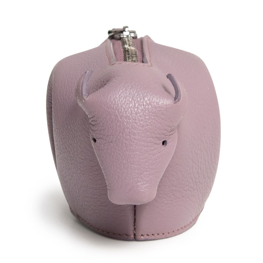 LOEWE アニマルケース 牛モチーフ レザー 美品 ロエベ アニマル 牛モチーフ コインケース 小銭入れ 財布 ポーチ