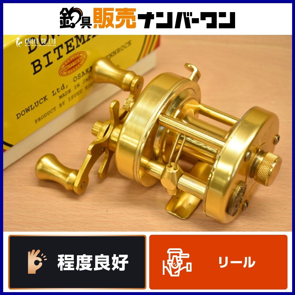 道楽 バイトマン 77 右 Dowluck BITEMAN ベイトリール バス