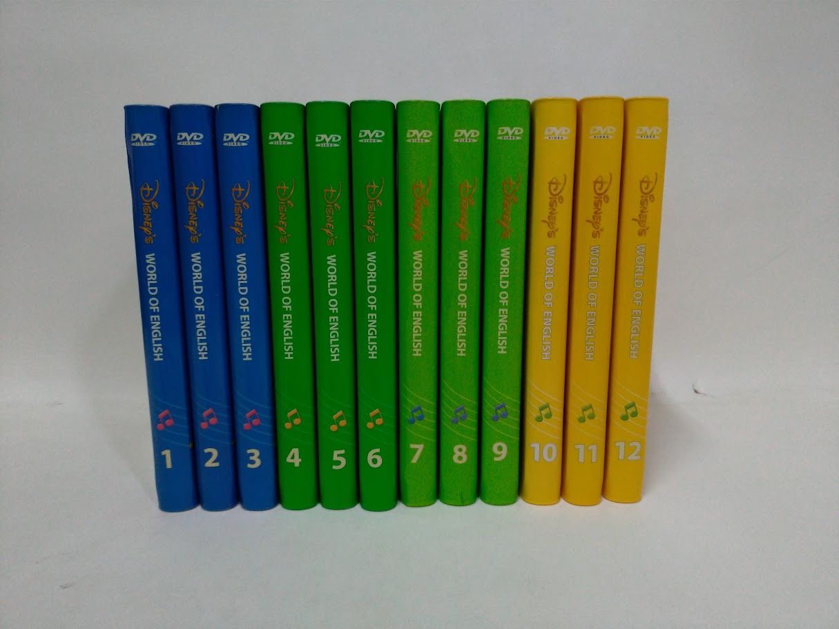 ディズニー Disney WORLD OF ENGLISH 12巻セット 状態：良 - メルカリ