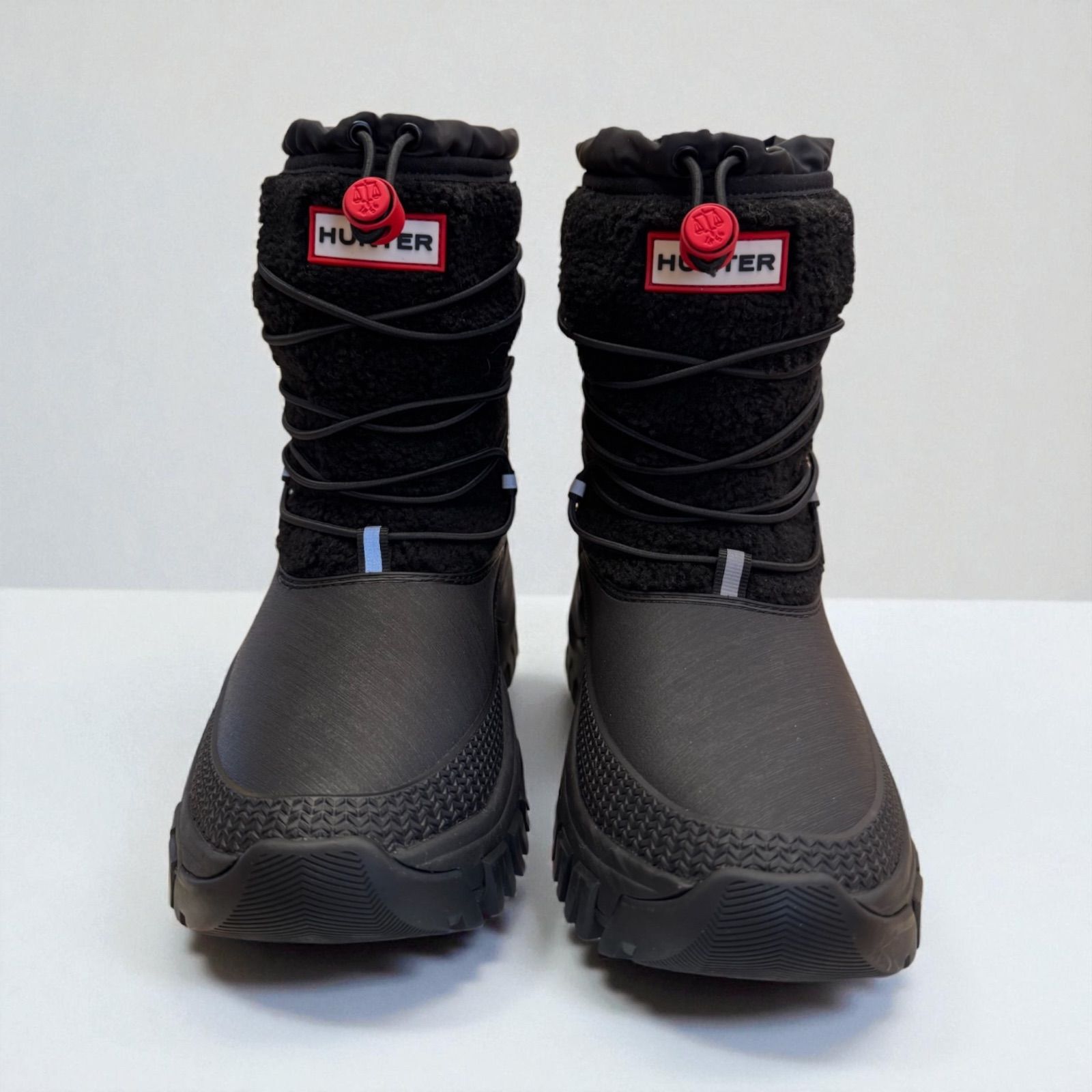HUNTER ハンター スノーブーツ uk4 Blackブラック - メルカリ