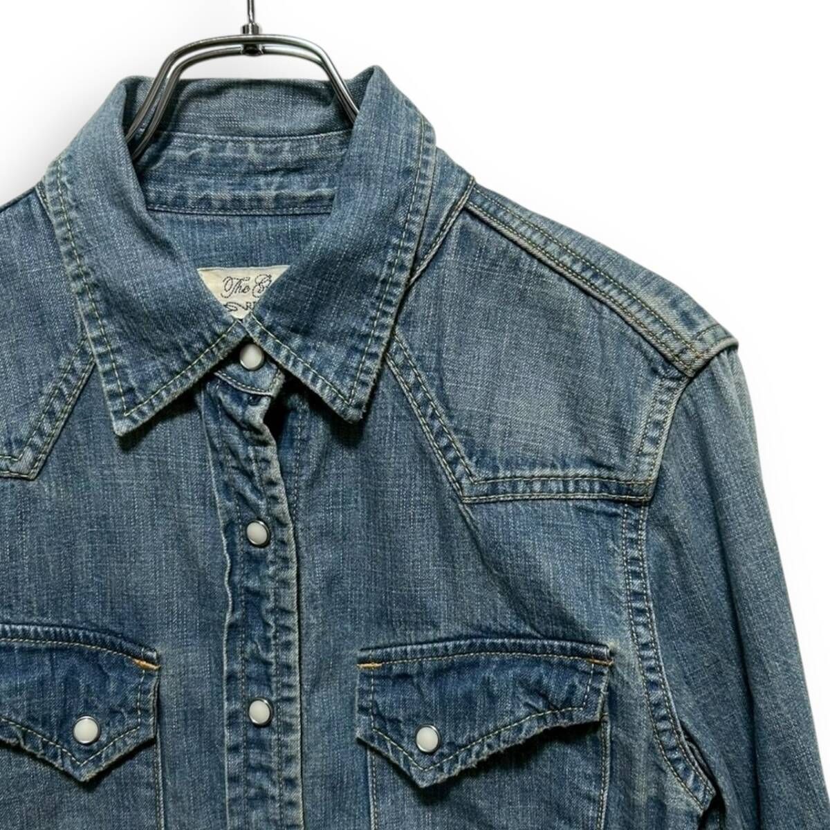 A2564/ REMI RELIEF レミレリーフ ウエスタン 長袖 デニムシャツ